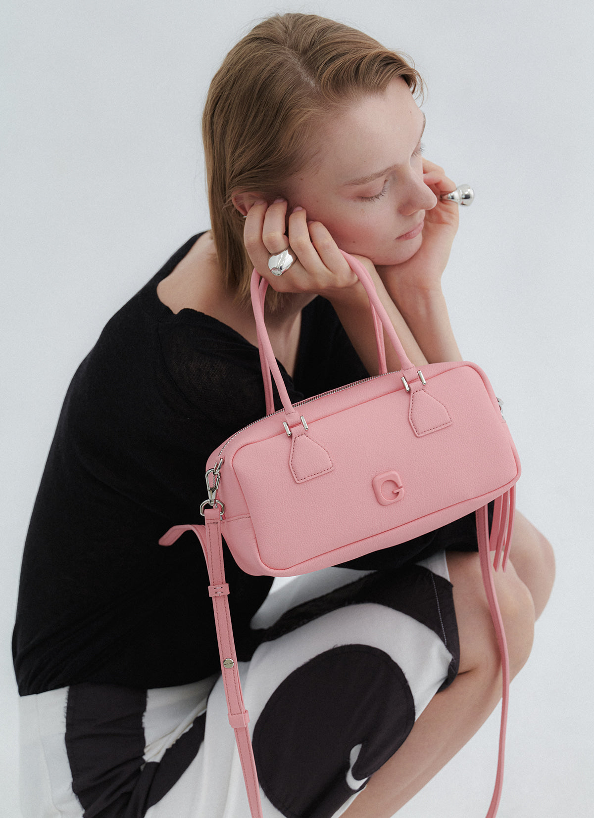 Lia Mini Tote Bag — Indie Pink — view 4
