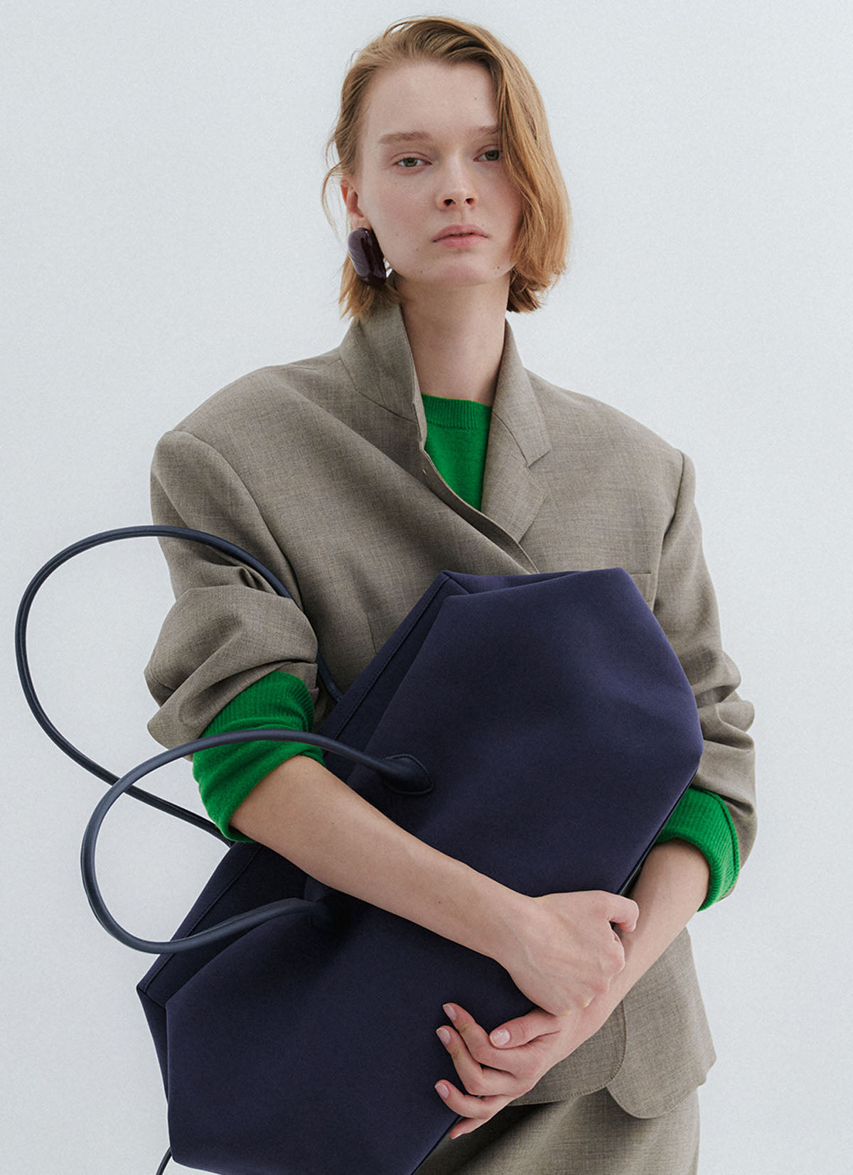 Base Tote Bag — Dark Navy — view 4
