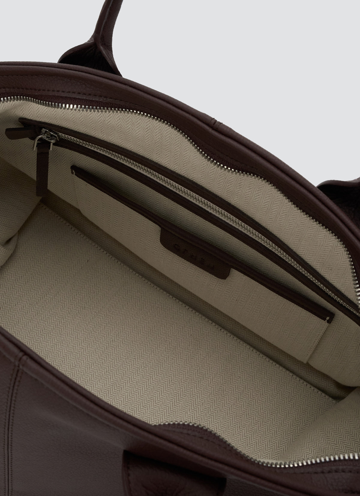 Basis Tote Bag — Dark Brown — view 9