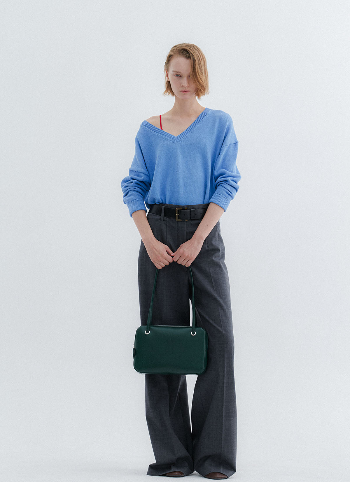 Lia Shoulder Bag — Green — view 3