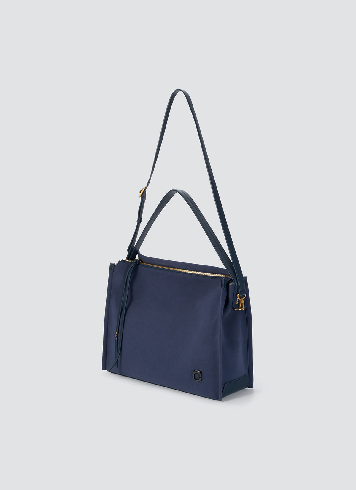 Baron Shoulder Bag — Dark Navy — view 7