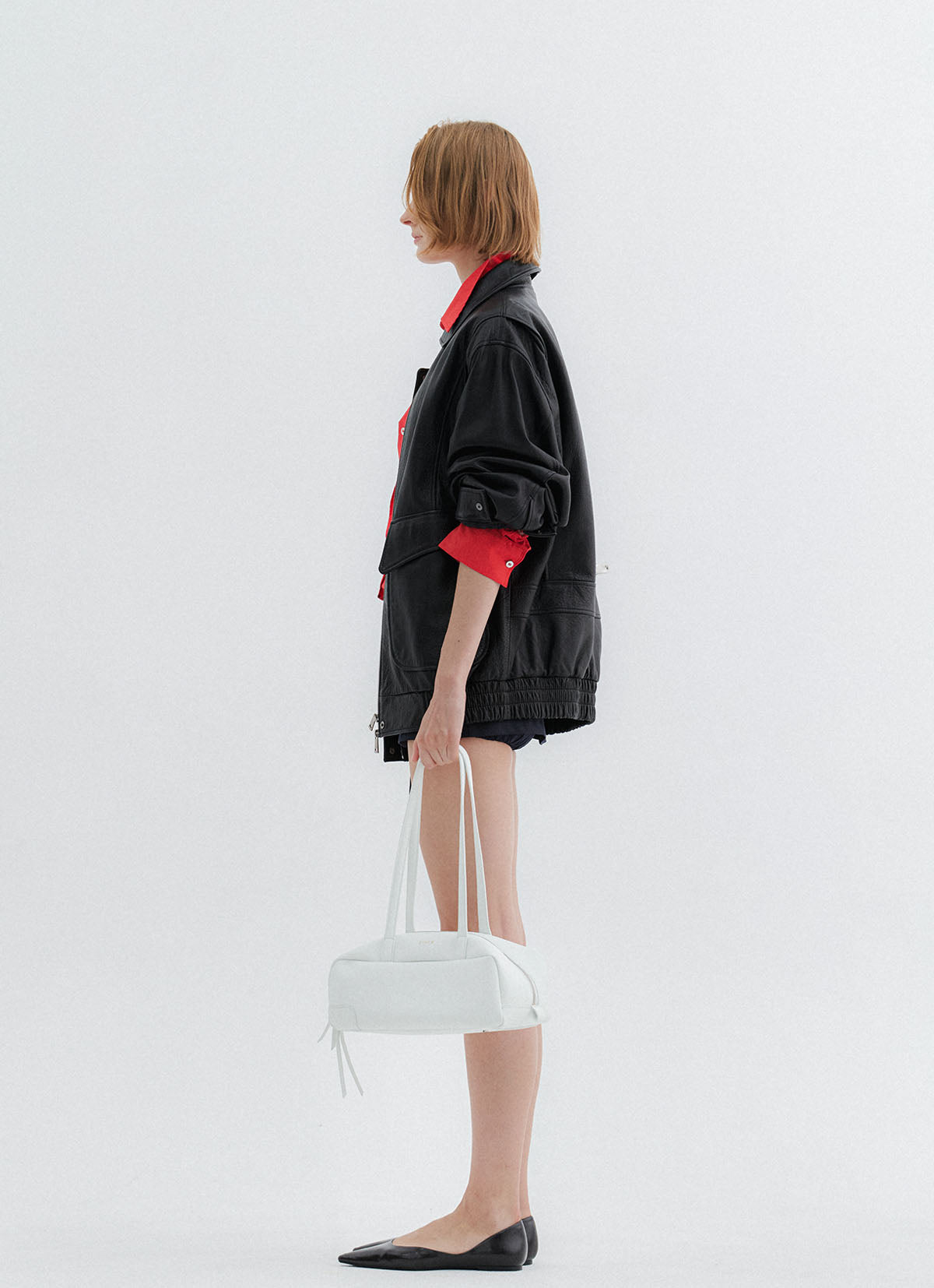City Shoulder Bag — White — view 3
