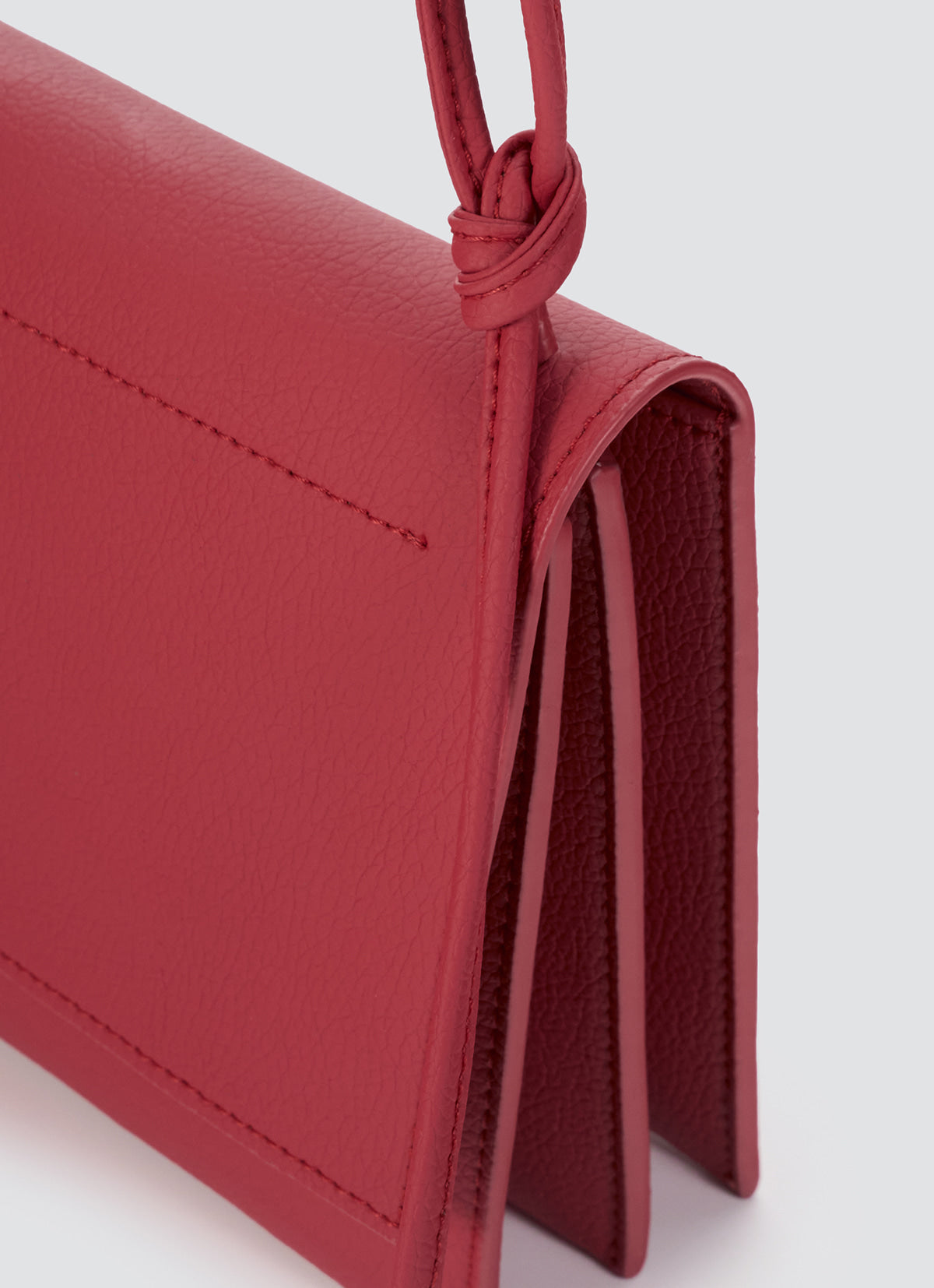 Tria Mini Shoulder Bag — Red — view 8