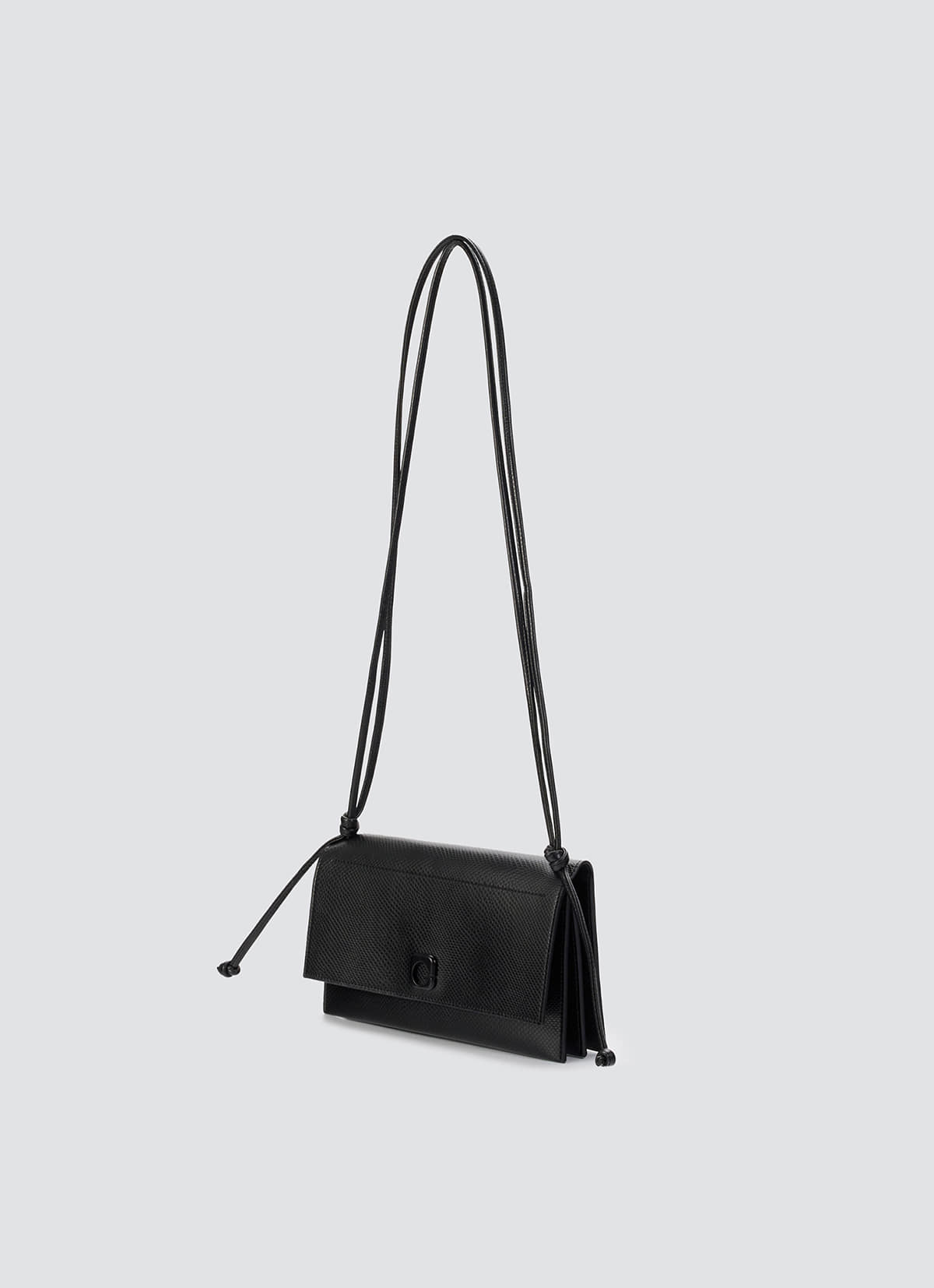Tria Mini Shoulder Bag — Black — view 7