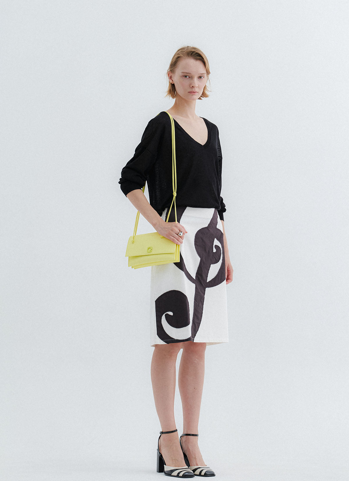 Tria Mini Shoulder Bag — Lime — view 3