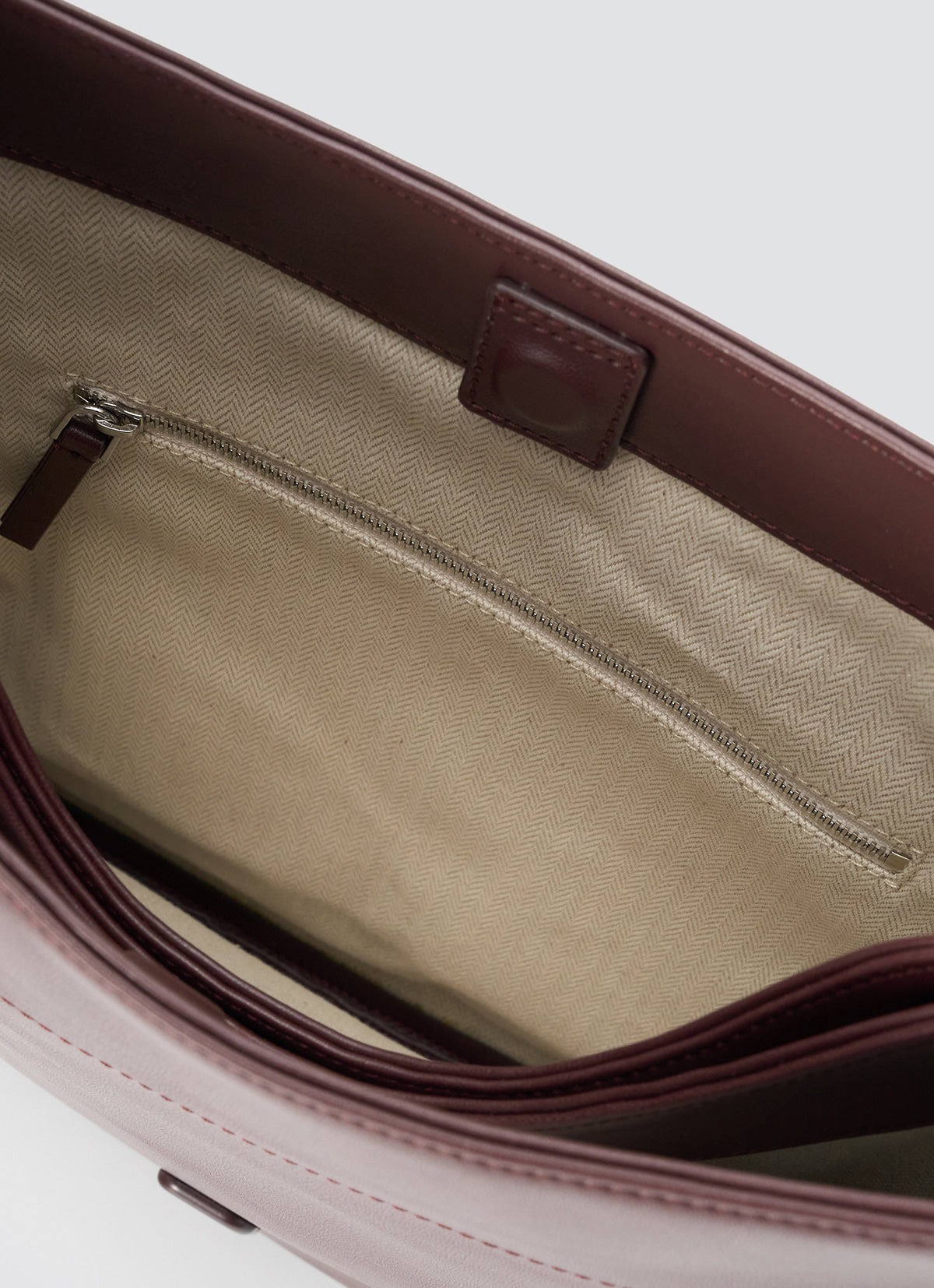 Riel Hobo Bag — Wine — view 9