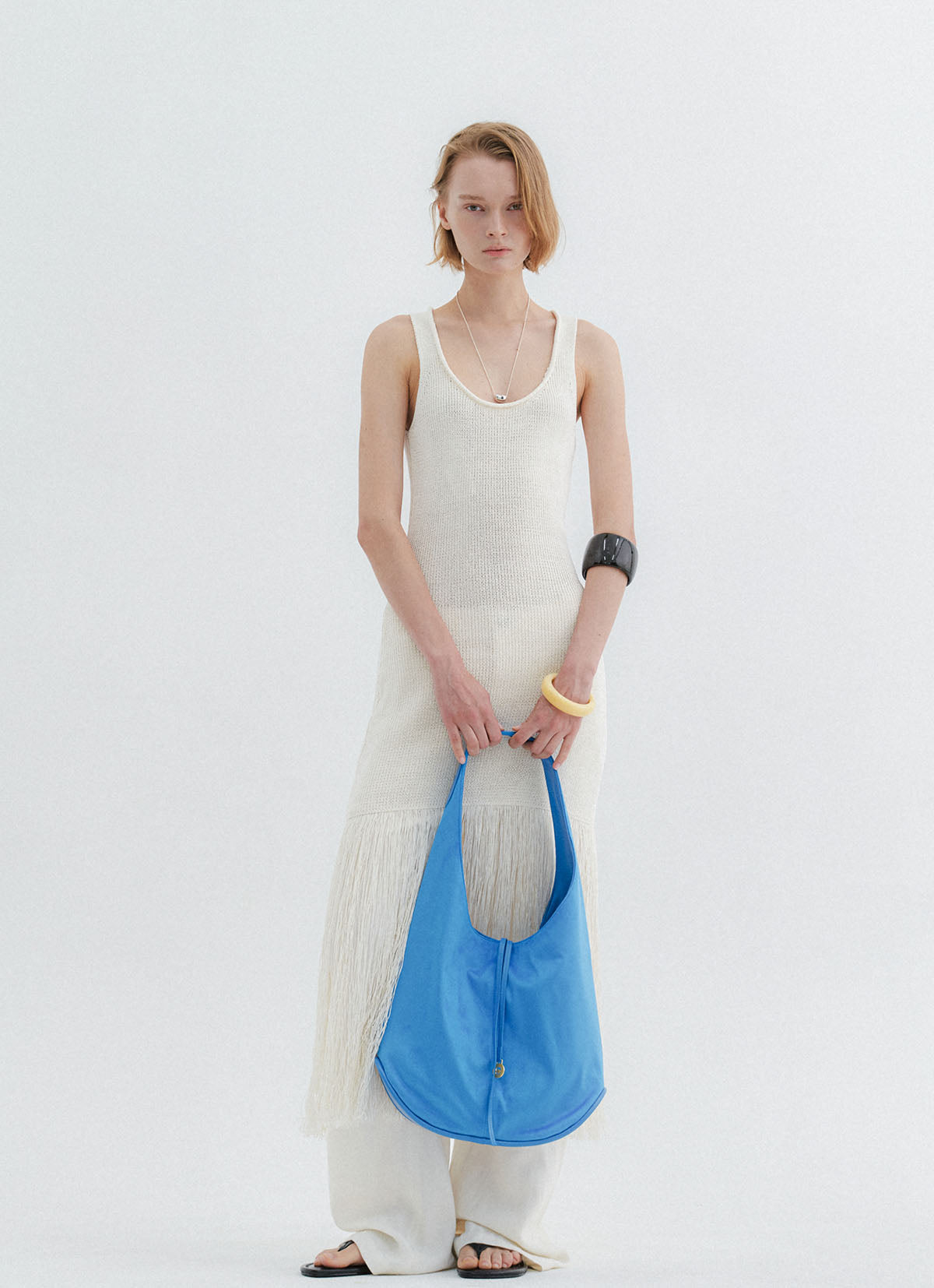 Sienna Hobo Bag — Sky Blue — view 3