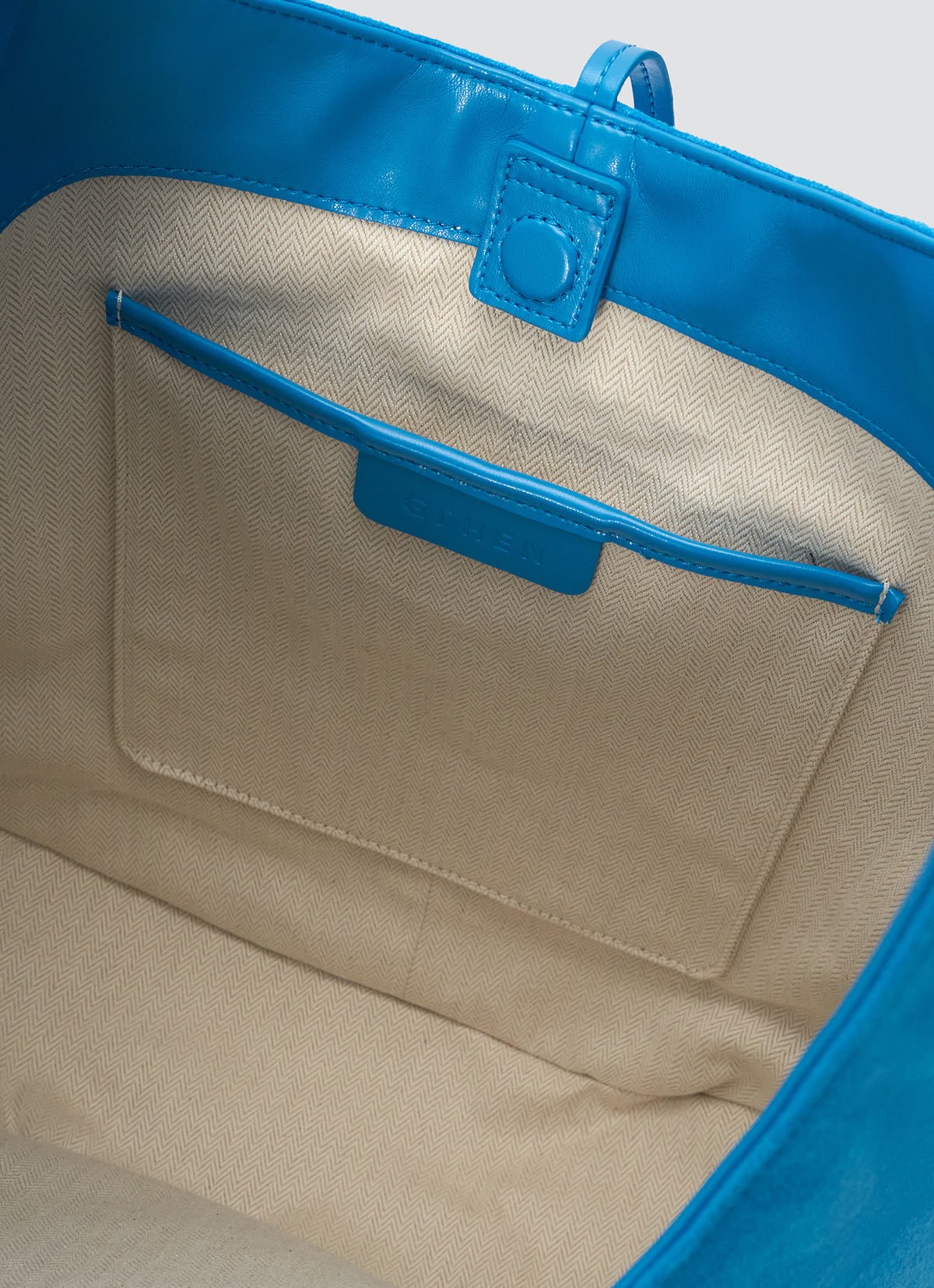 Sienna Hobo Bag — Sky Blue — view 9