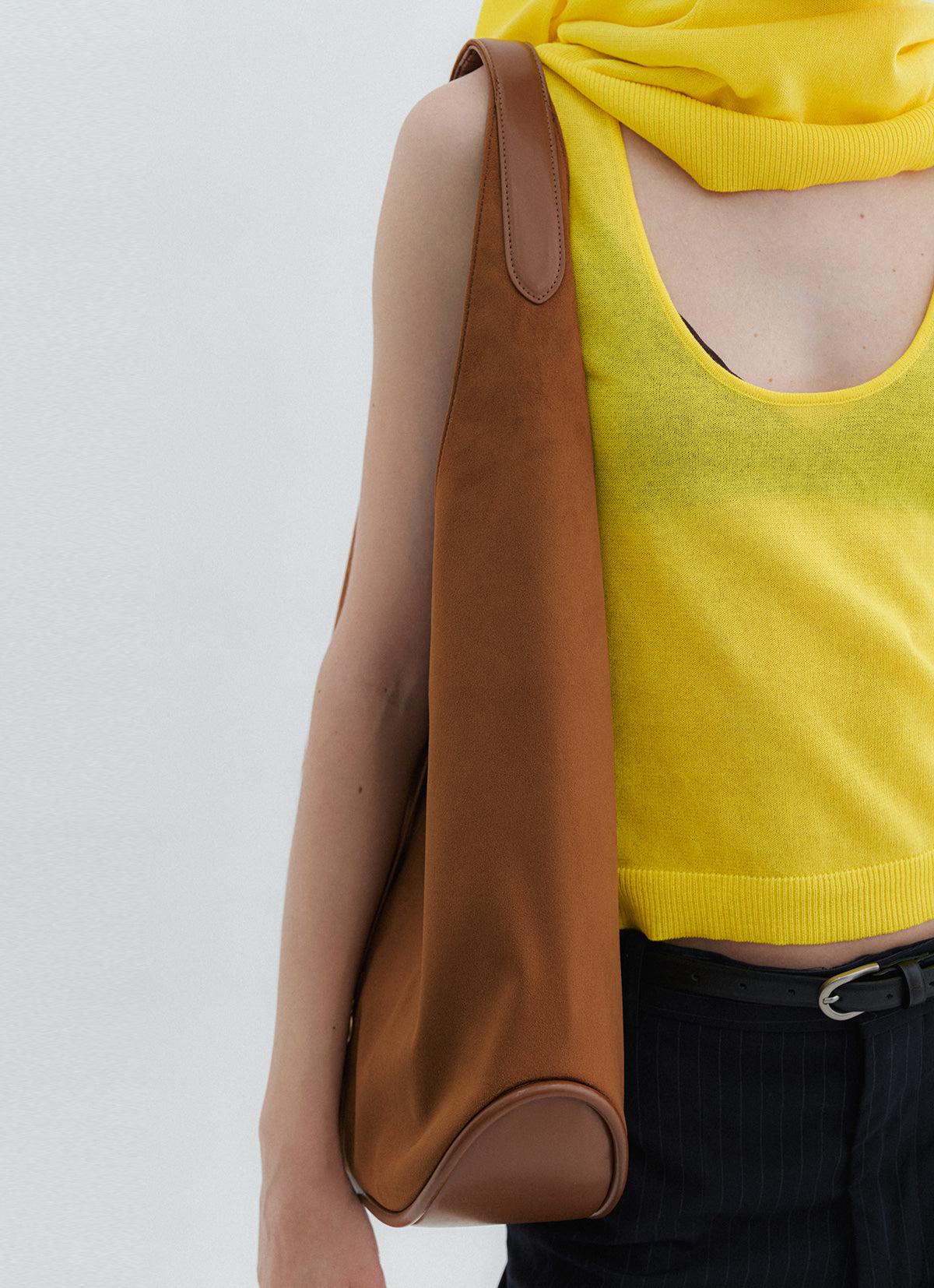 Sienna Hobo Bag — Brown — view 5