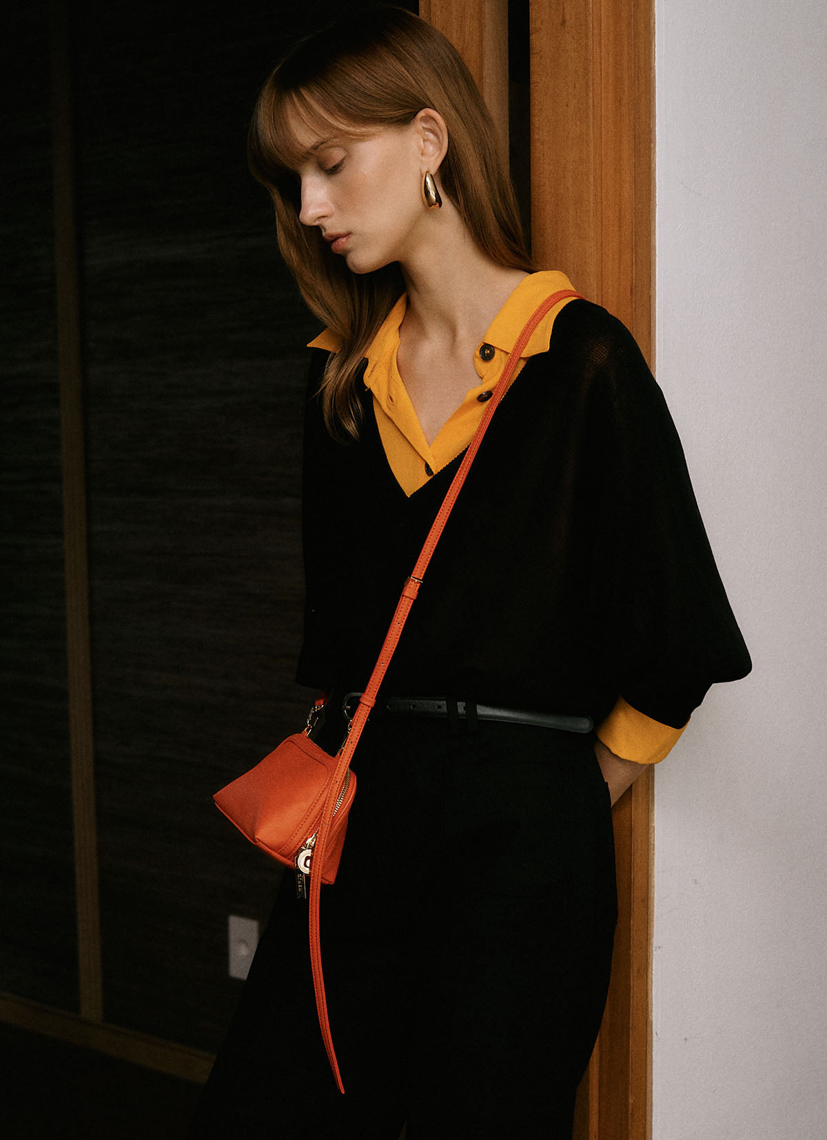 Bijou Mini Crossbody Bag — Orange — view 2
