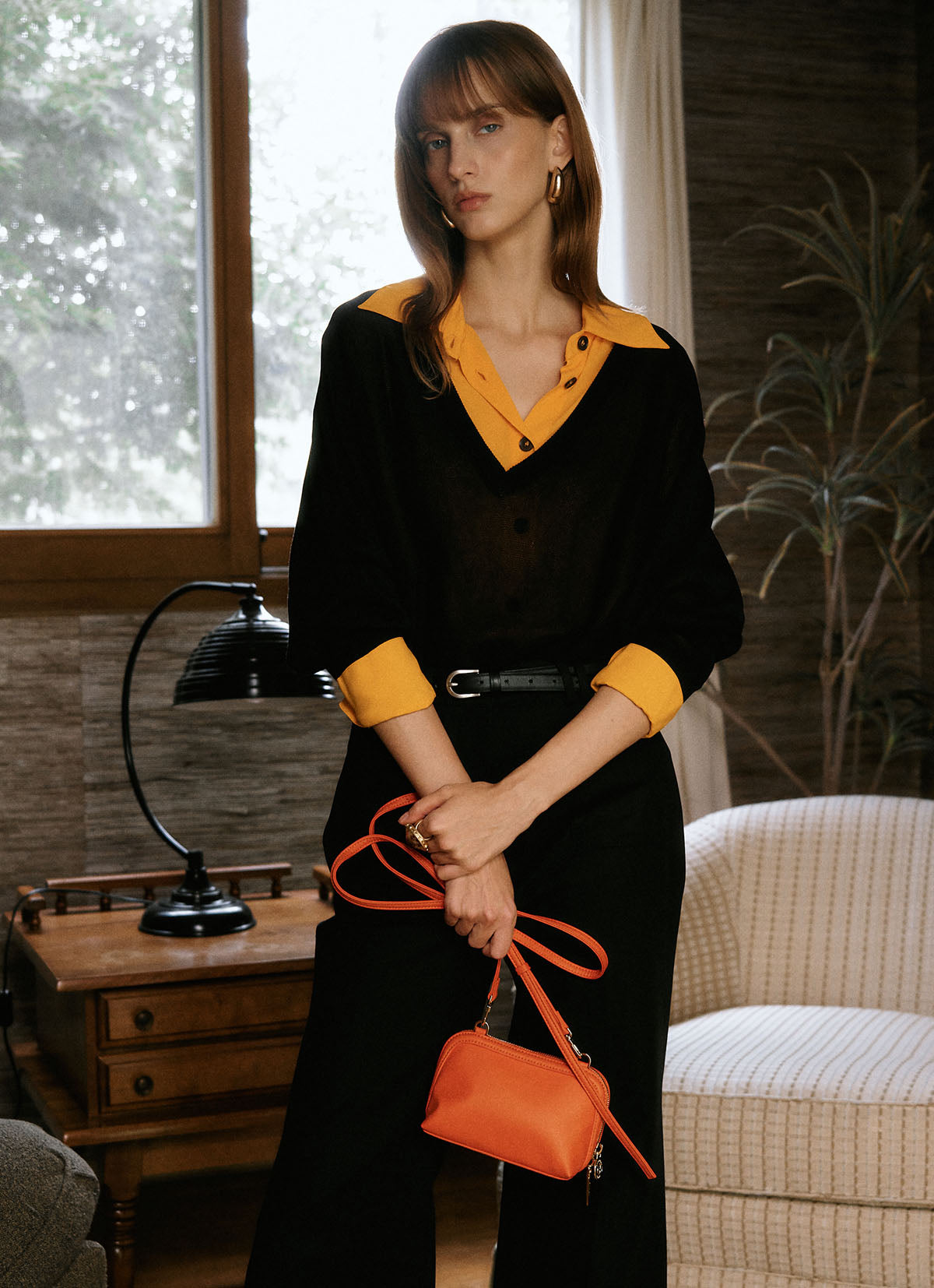 Bijou Mini Crossbody Bag — Orange — view 3