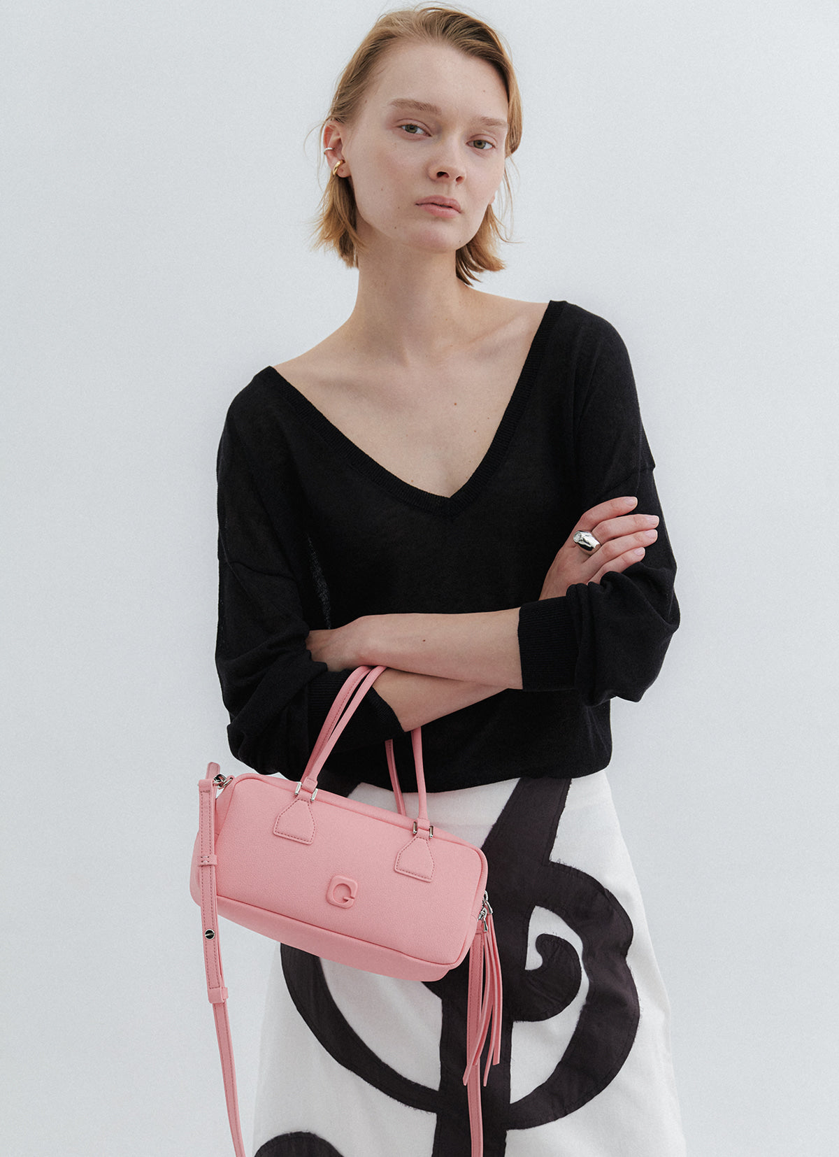 Lia Mini Tote Bag — Indie Pink — view 5