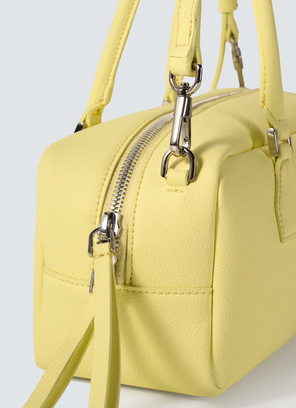 Lia Mini Tote Bag — Lime — view 8