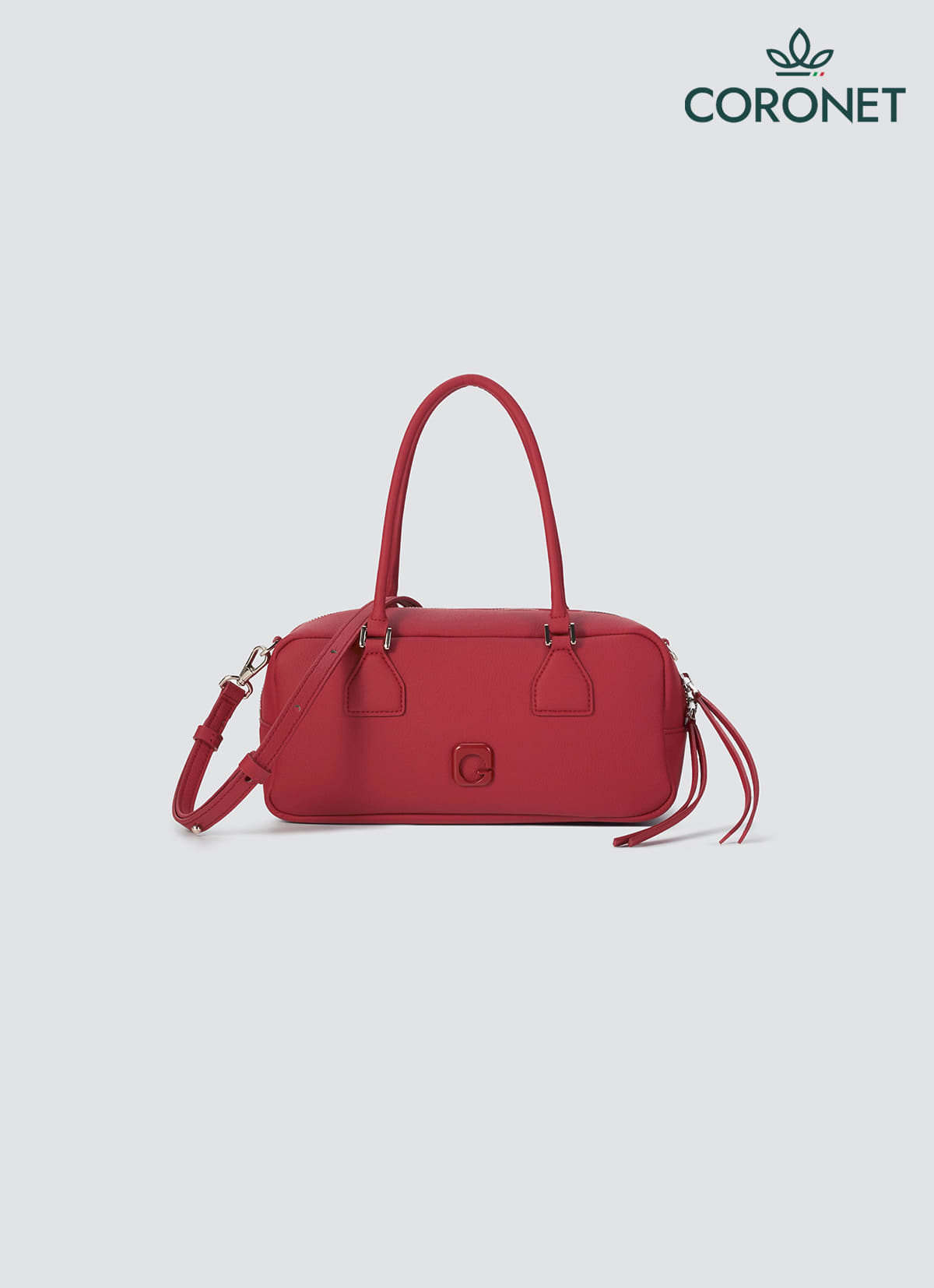 Lia Mini Tote Bag — Red