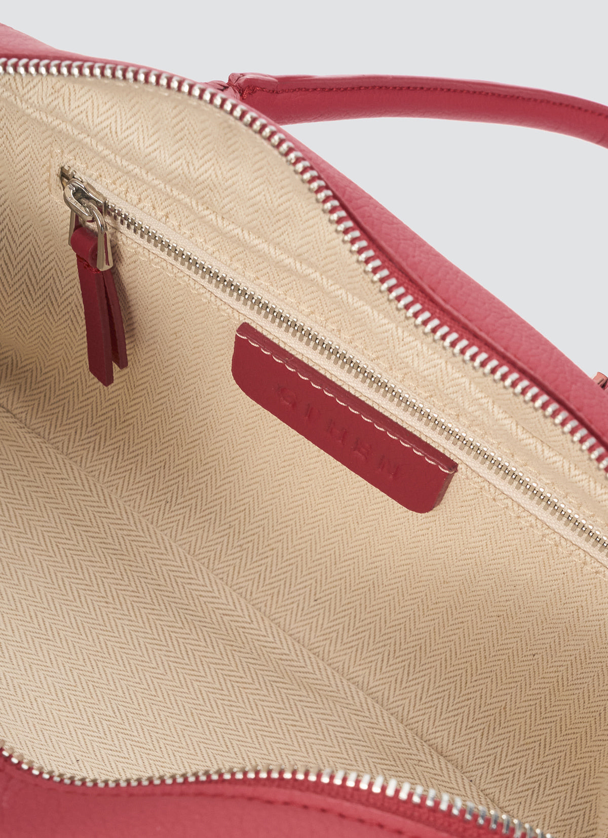 Lia Mini Tote Bag — Red — view 9