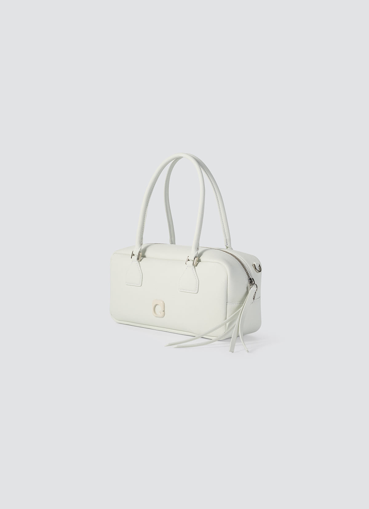 Lia Mini Tote Bag — White — view 6
