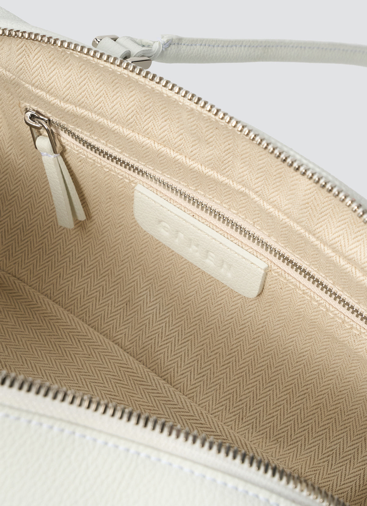 Lia Mini Tote Bag — White — view 9
