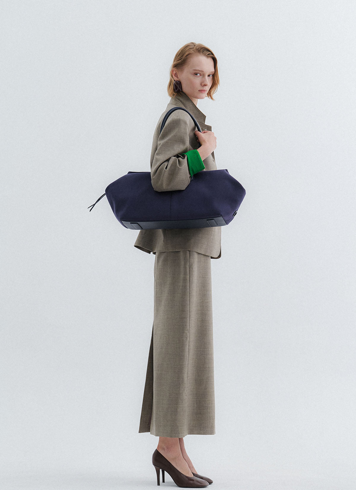 Base Tote Bag — Dark Navy — view 3