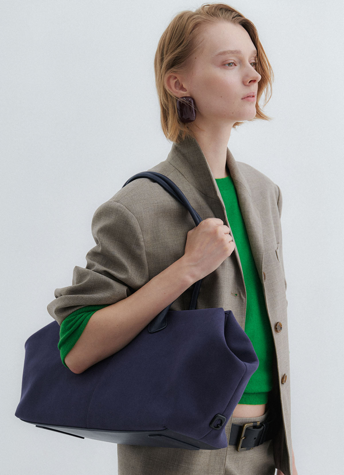 Base Tote Bag — Dark Navy — view 5