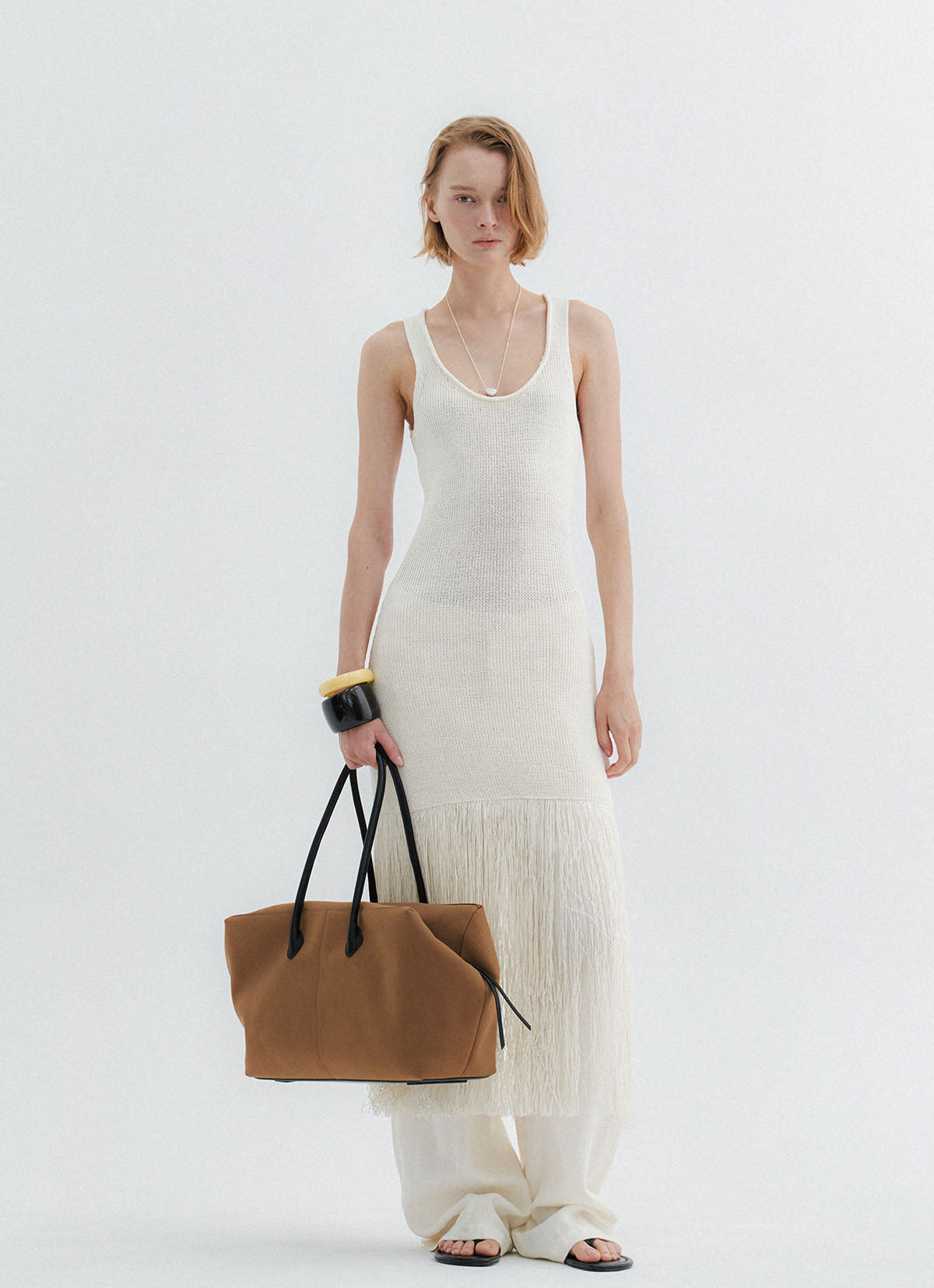 Base Tote Bag — Beige — view 3