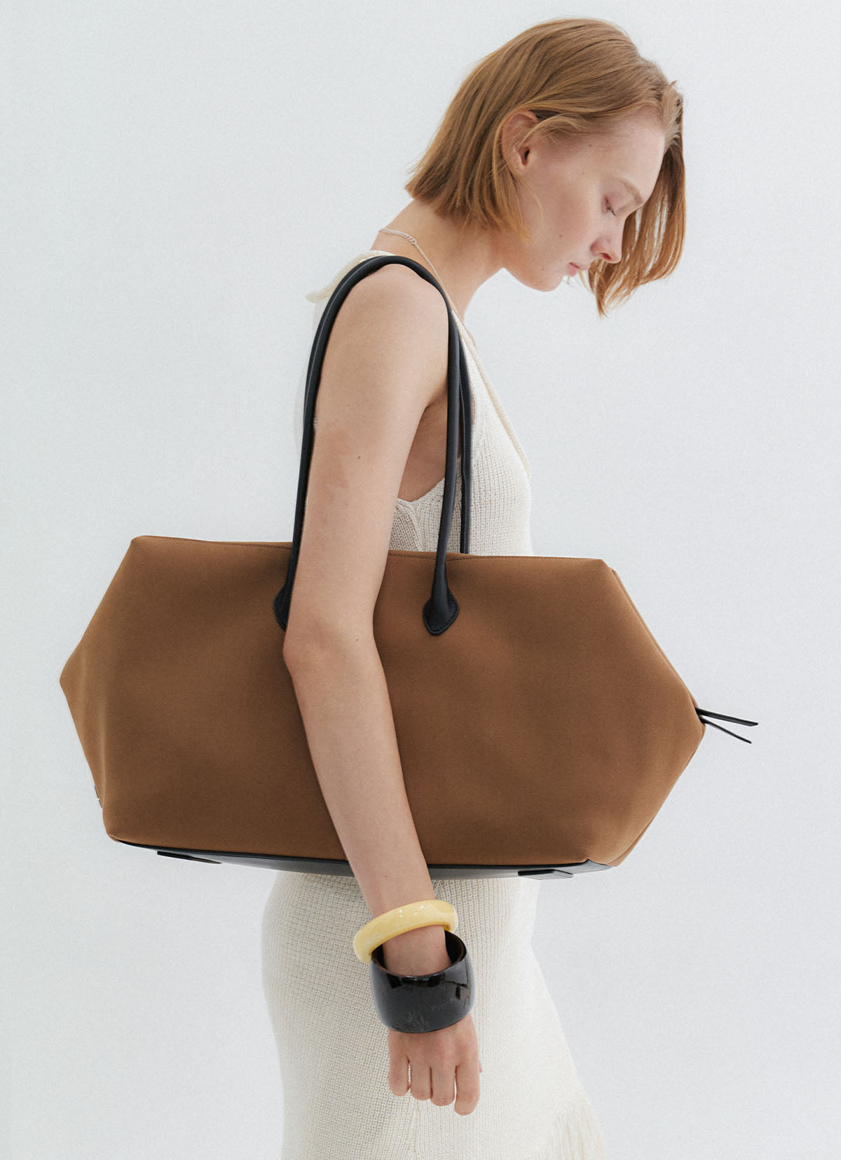 Base Tote Bag — Beige — view 4