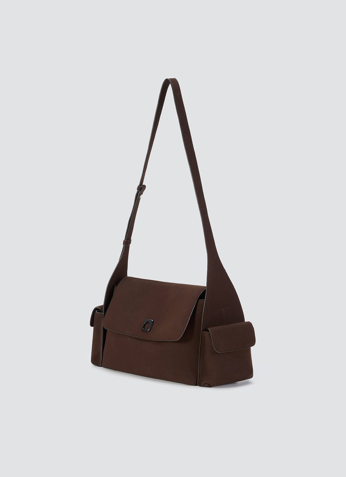 Rover Shoulder Bag — Dark Brown — view 6