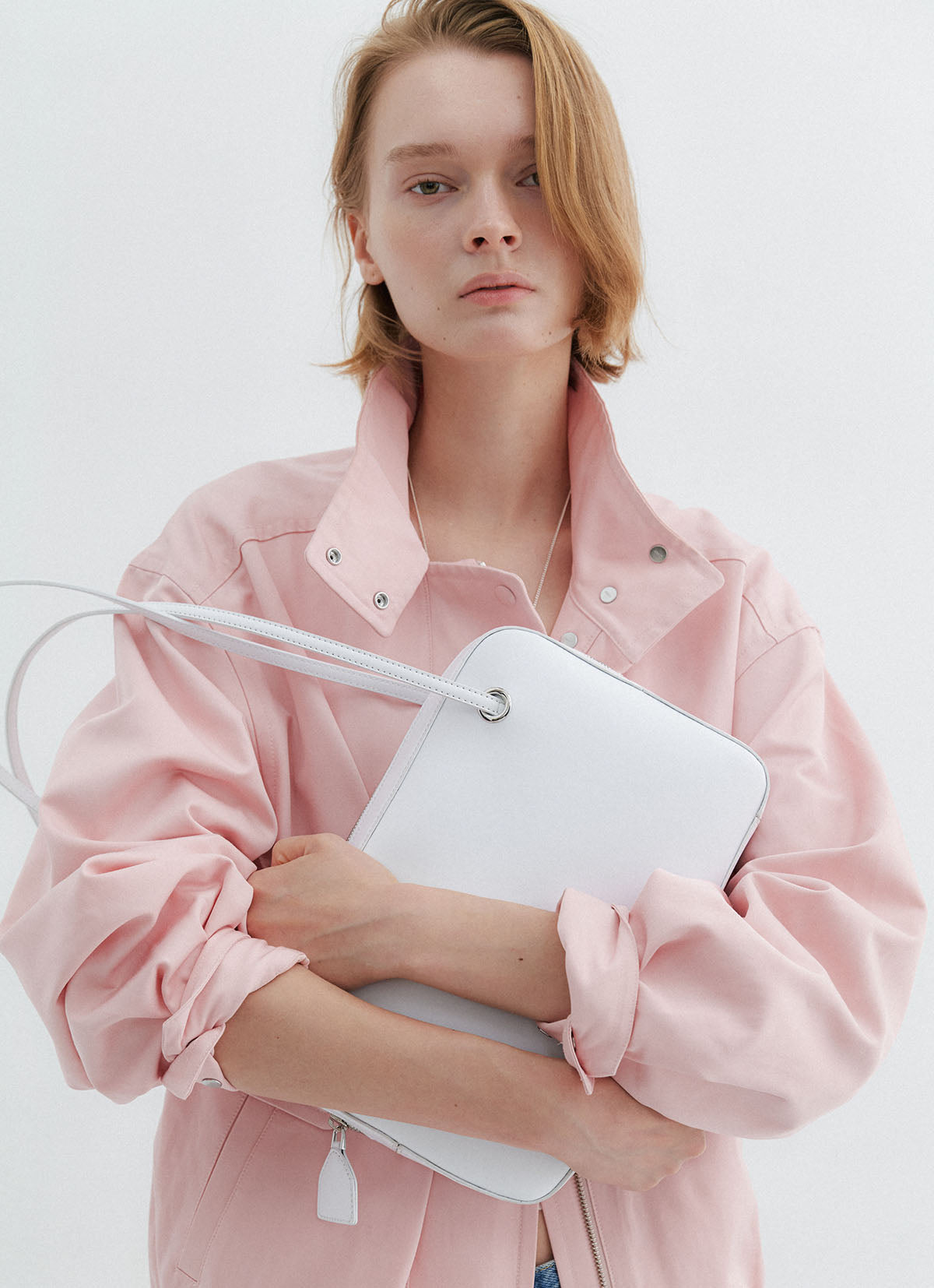 Lia Shoulder Bag — White — view 5