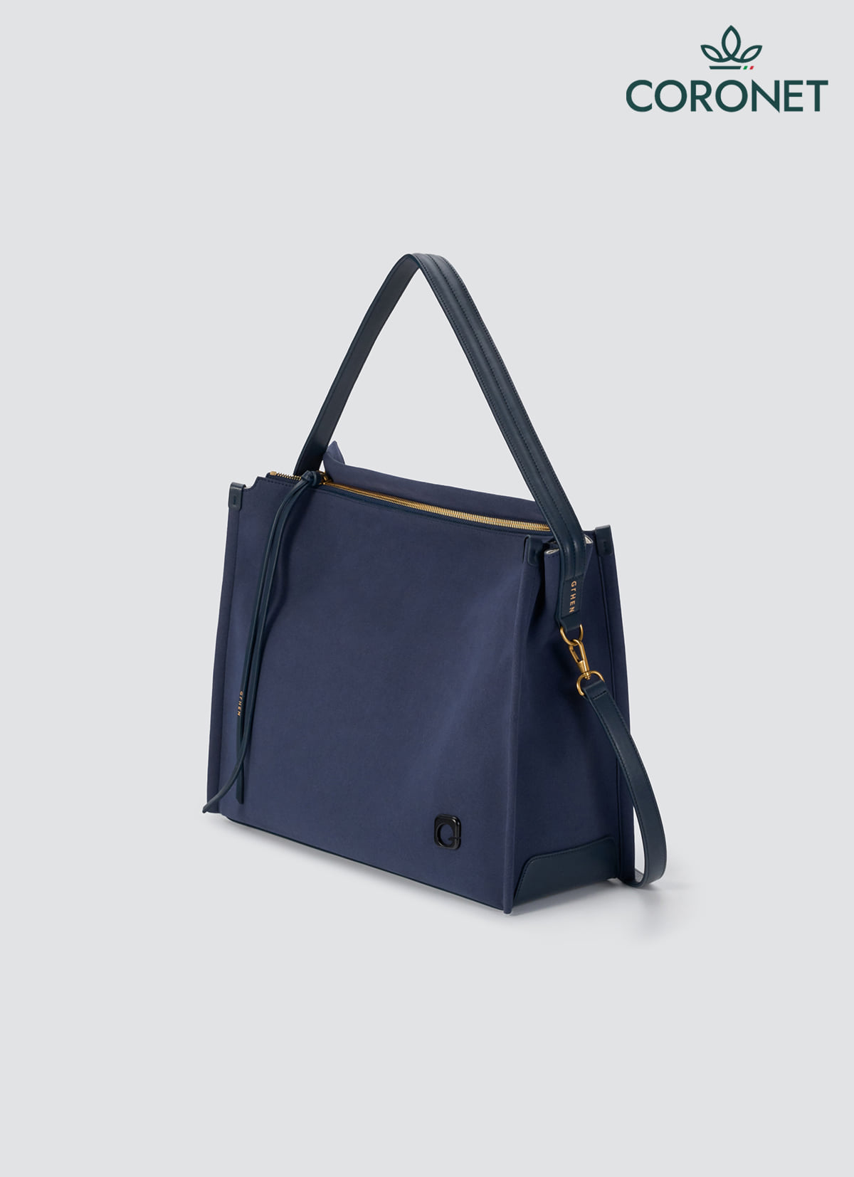 Baron Shoulder Bag — Dark Navy