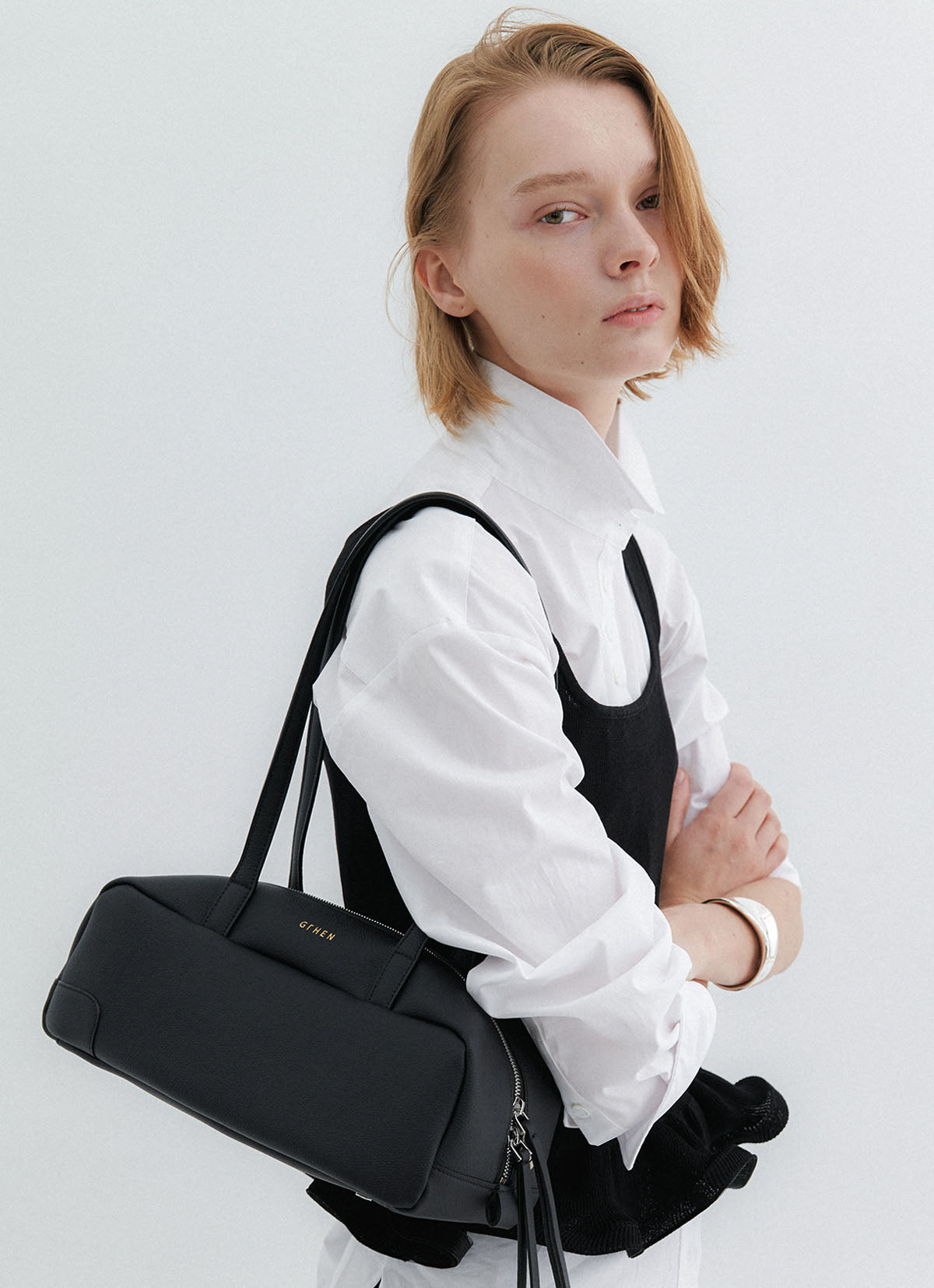 City Shoulder Bag — Black — view 4
