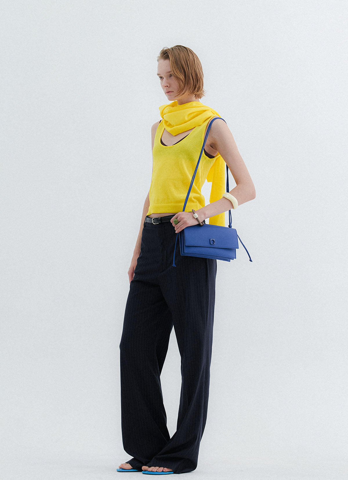 Tria Mini Shoulder Bag — Royal Blue — view 3