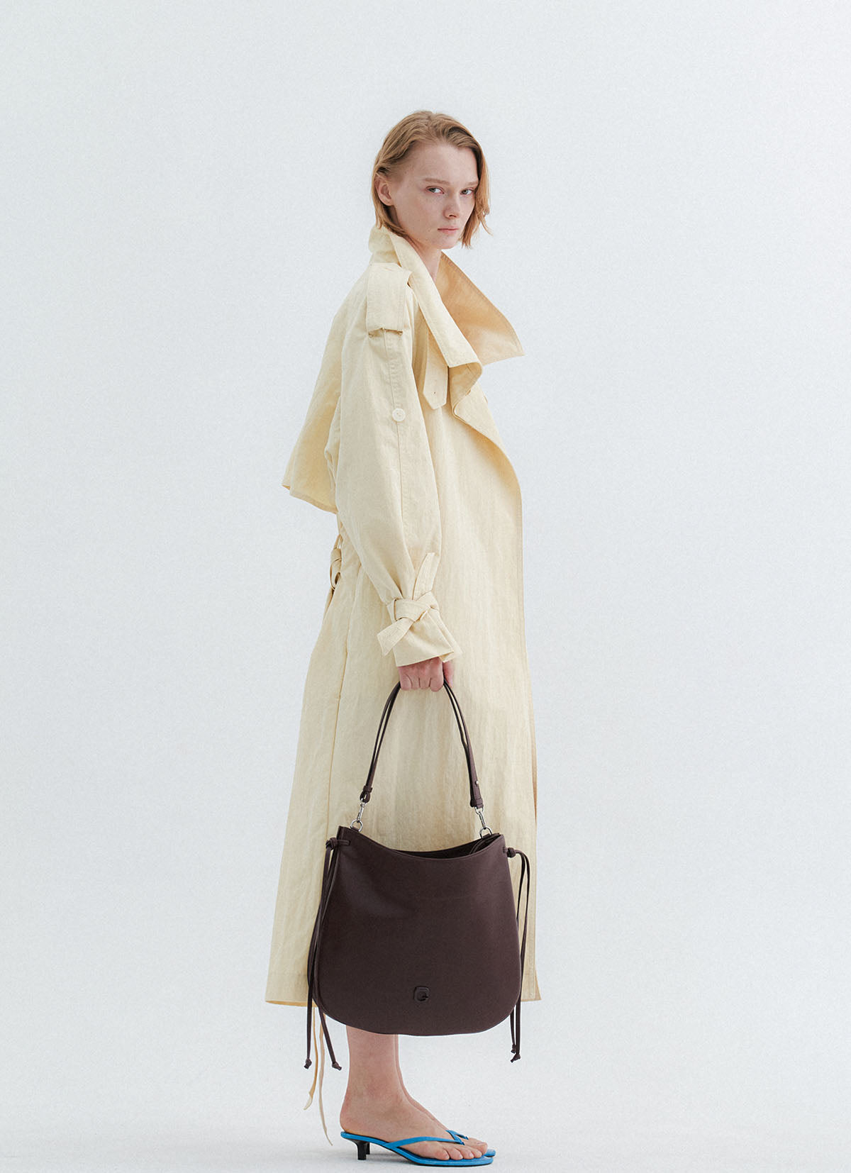 Riel Hobo Bag — Wine — view 3