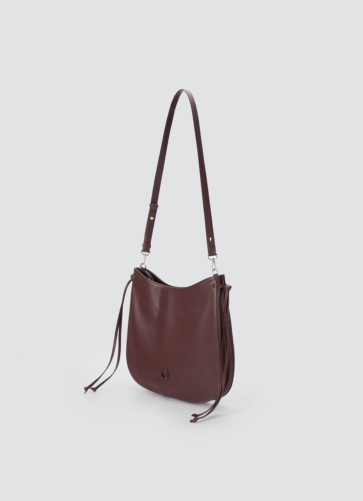Riel Hobo Bag — Wine — view 7