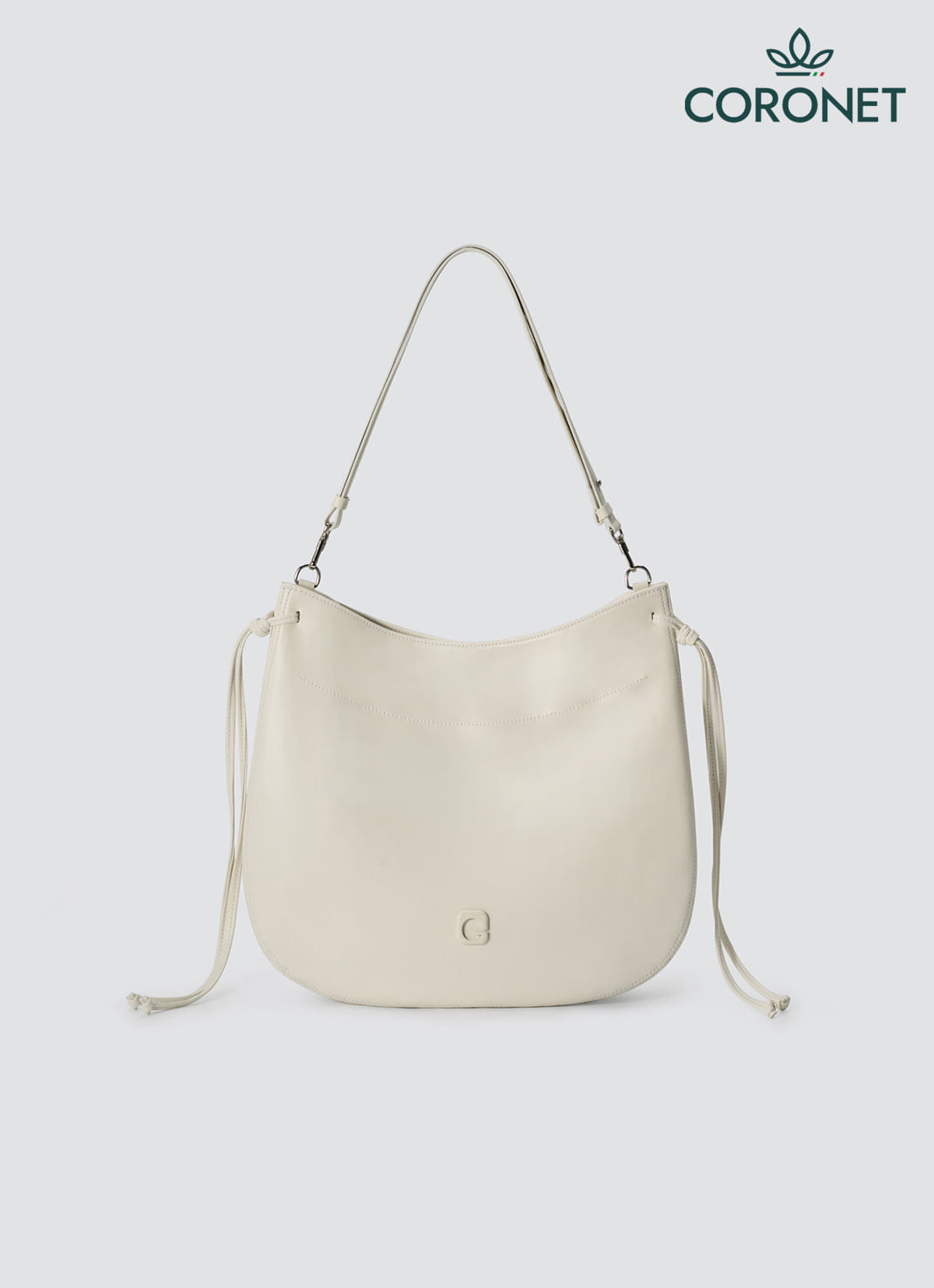 Riel Hobo Bag — White