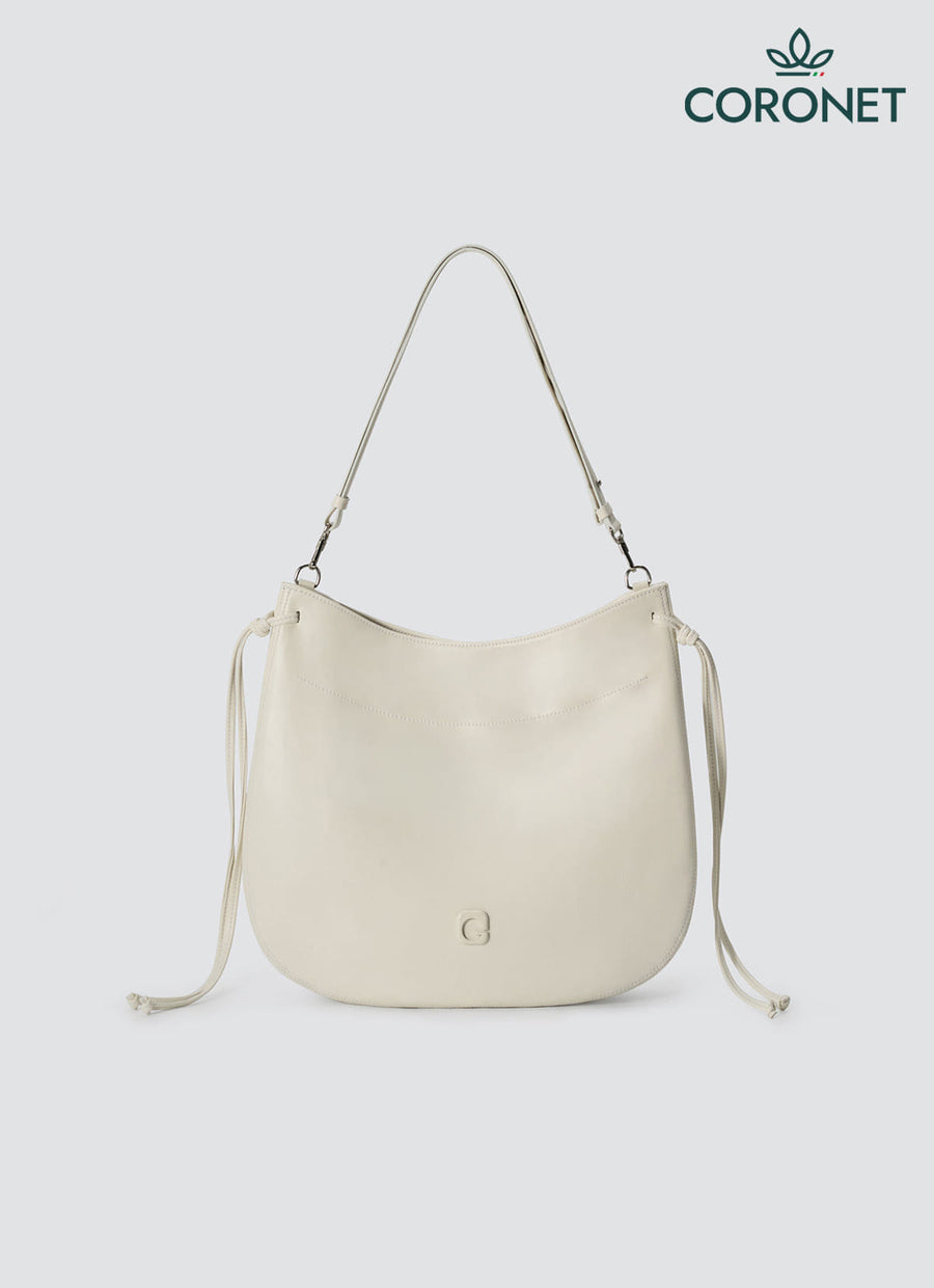 Riel Hobo Bag — White