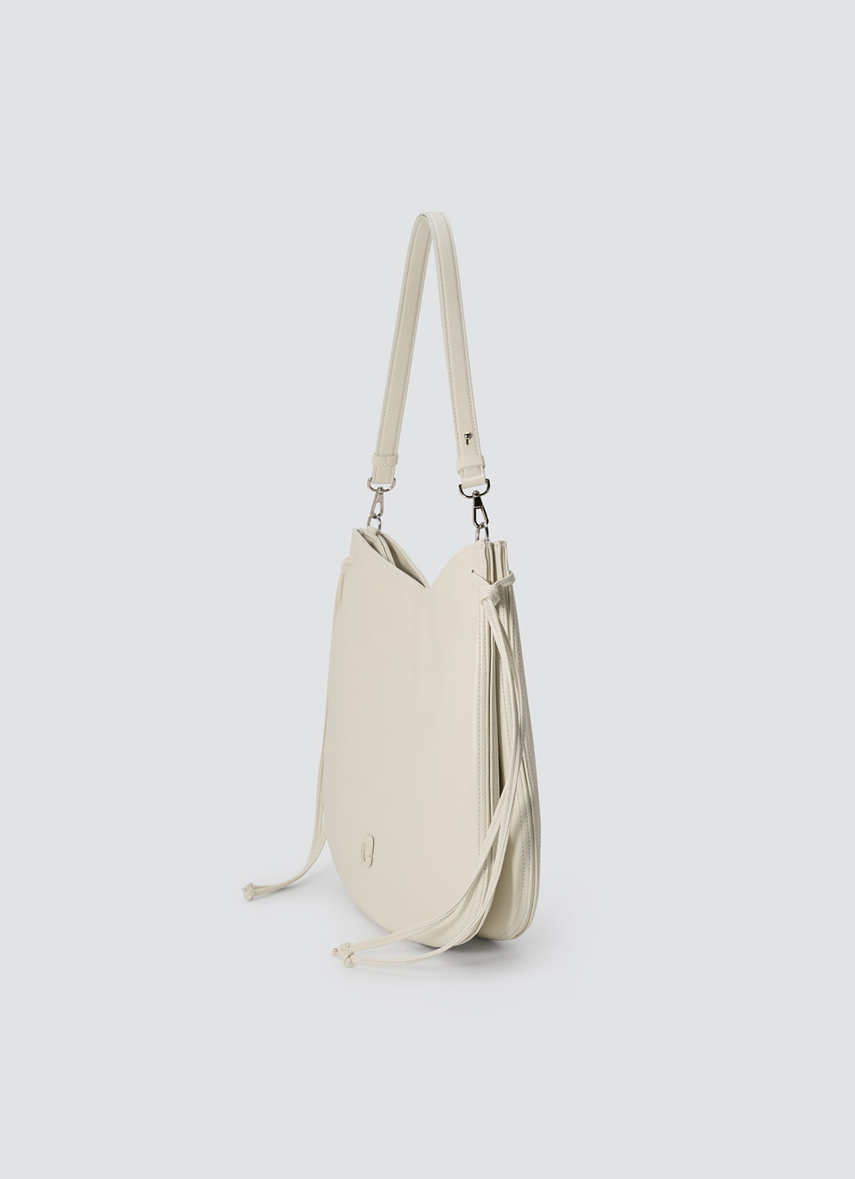 Riel Hobo Bag — White — view 6