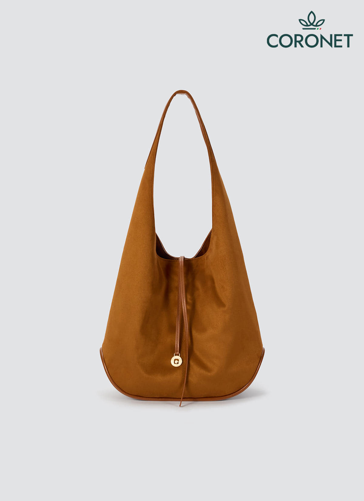 Sienna Hobo Bag — Brown