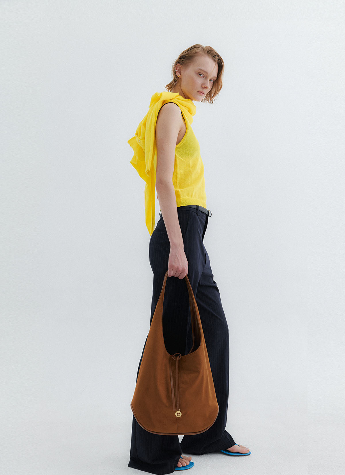 Sienna Hobo Bag — Brown — view 3