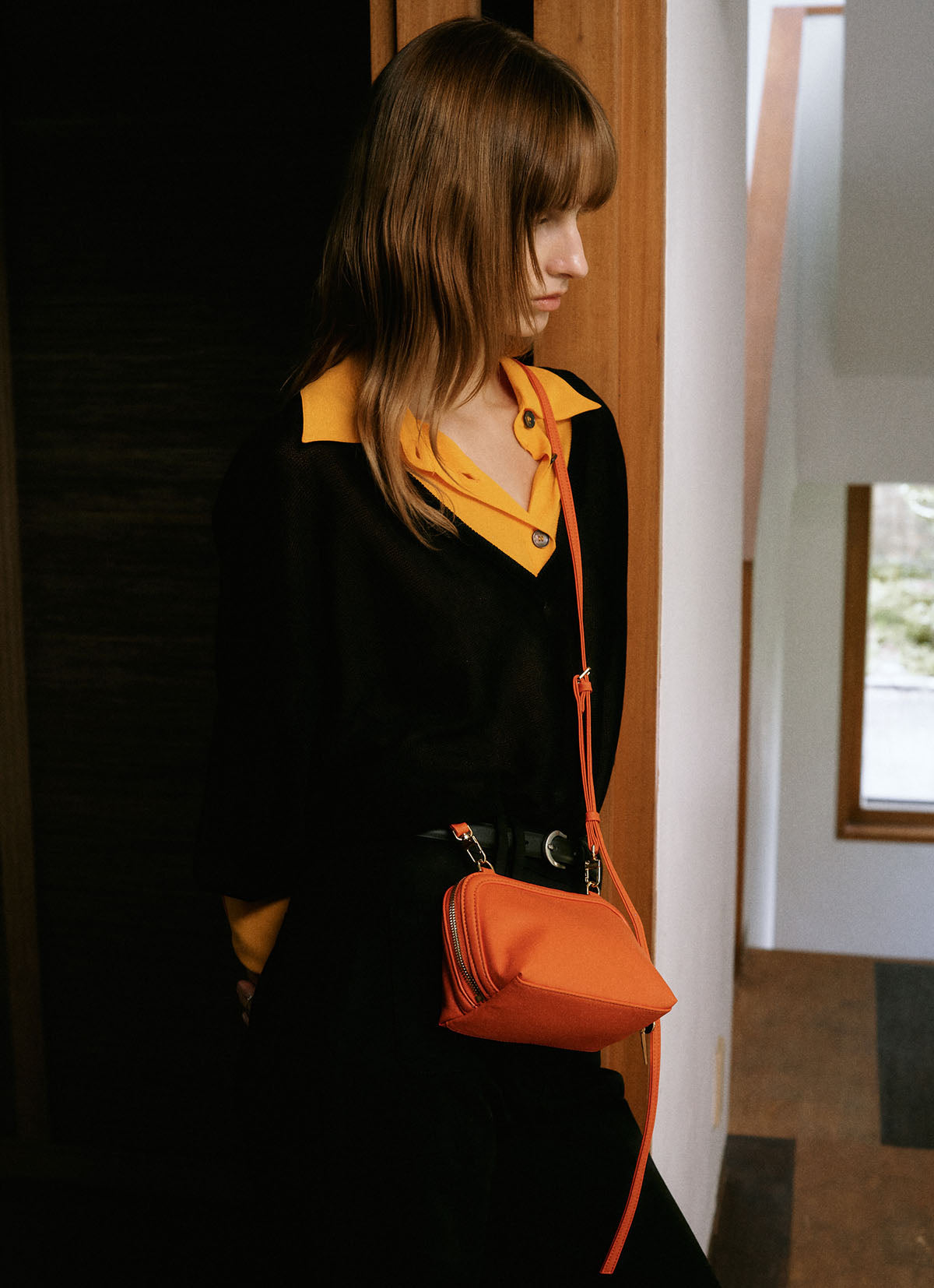 Bijou Mini Crossbody Bag — Orange — view 4