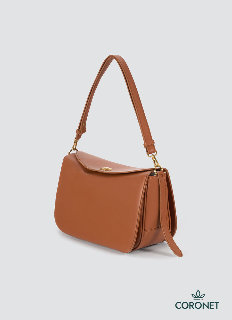 Tria Shoulder Bag — Brown